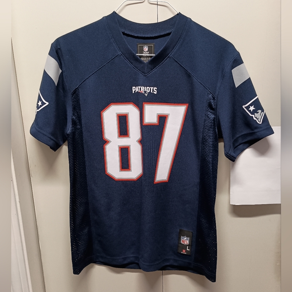 NFL New England Patriots Rob Gronkowski Jersey - Blue - Youth L